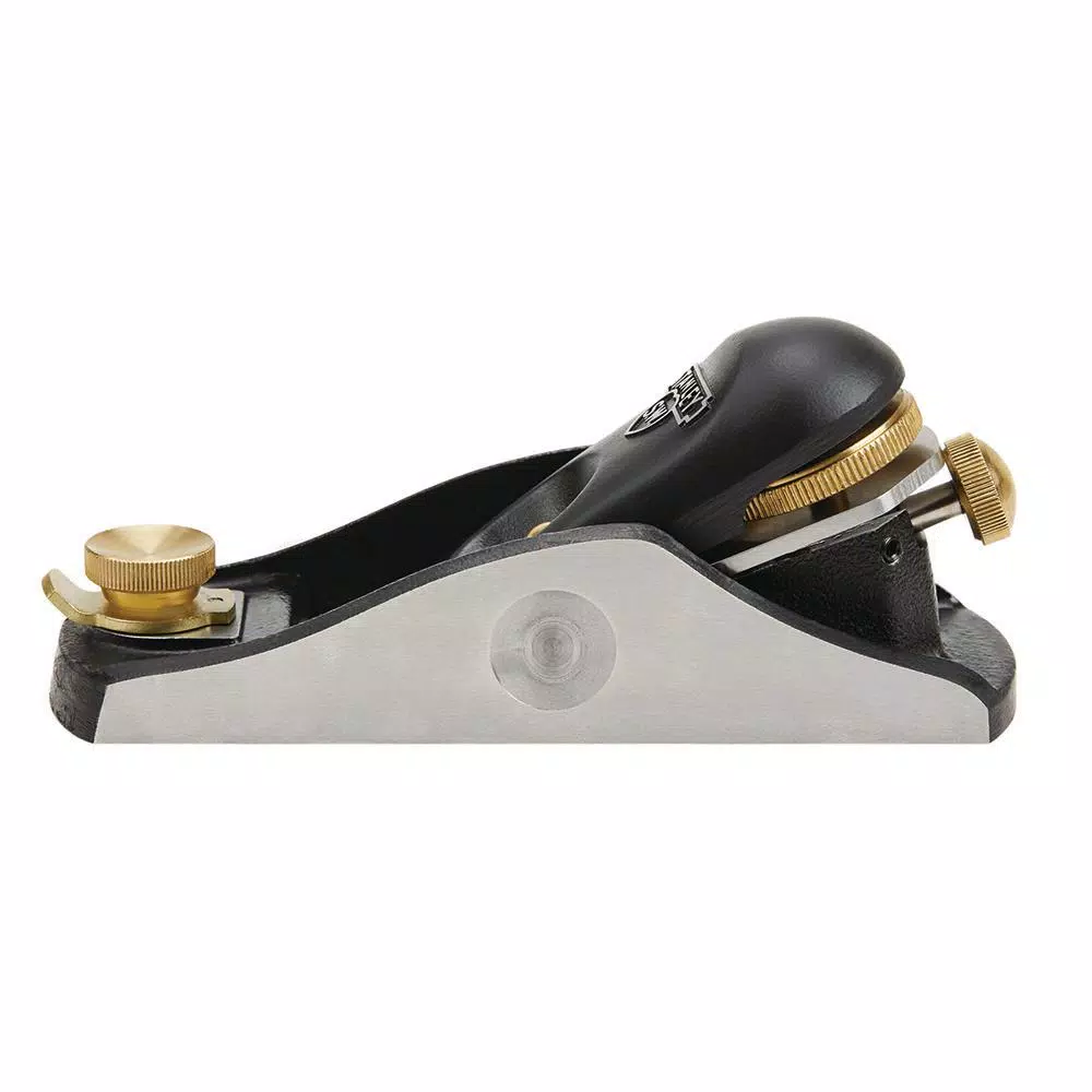 Stanley Sweetheart No. 9-1/2 Block Plane, 6.5 in. Cast Iron Base with A2 Steel Blade