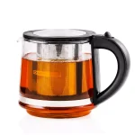 Ovente 3.4-Cup Glass Tea Kettle with Loose-Leaf Tea Infuser, Compatible with KG612S (FGK27B) thumbnail 1
