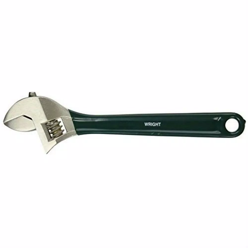 Wright Tool 12 in. Adjustable Wrench with Cushion Grip and Cobalt Finish