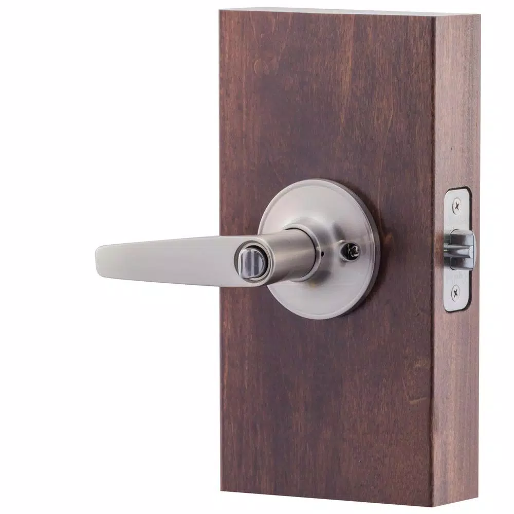 Copper Creek Daley Satin Stainless Keyed Entry Door Lever