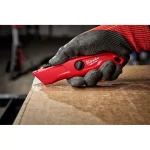 Milwaukee Self-Retracting Utility Knife with Tool-Free Blade Change and On-Board Storage thumbnail 4
