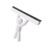 Umbra Buddy Shower Squeegee with Suction Cup, White thumbnail 2