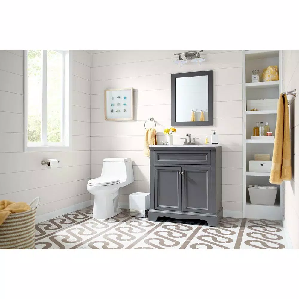 Delta Mandara Double Post Toilet Paper Holder, Brushed Nickel
