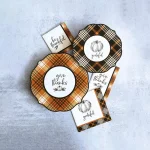 Sugar Plum Party SugarPlum Rustic Harvest Paper Lunch Napkins, 32-Piece Set thumbnail 3