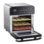 GoWISE USA GoWISE 1700W Ultimate Air Fryer Oven Grill with Dual Heating, Rotisserie & Dehydrator, 14.7 qt, Stainless Steel thumbnail 5