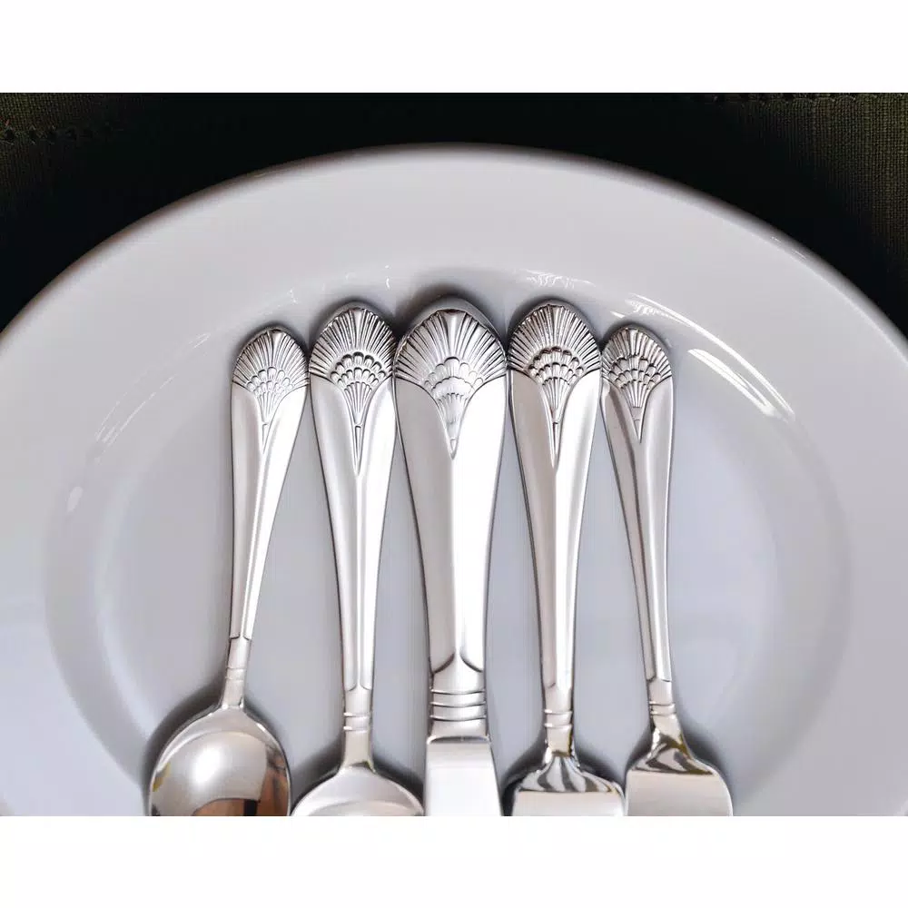 Oneida New York 18/10 Stainless Steel Iced Tea Spoons, Set of 12