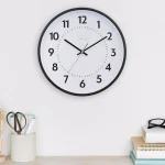 Equity by La Crosse 14 in. Commercial Black Analog Wall Clock with Quartz Movement thumbnail 6