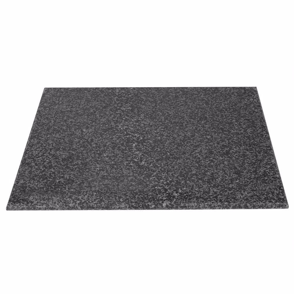 Unbranded 12 in. x 16 in. Granite Cutting Board - Modern Rectangular Stone Pastry & Prep Board