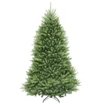 National Tree Company 6.5 ft. Dunhill Fir Hinged Artificial Christmas Tree with Metal Stand thumbnail 1