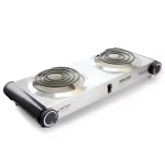 Better Chef 2-Burner Stainless Steel Dual Electric Cooktop Hot Plate, 1500W thumbnail 1