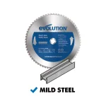 Evolution Power Tools Evolution 14 in. 66-Teeth Carbide Metal Cutting Saw Blade for Mild Steel thumbnail 2