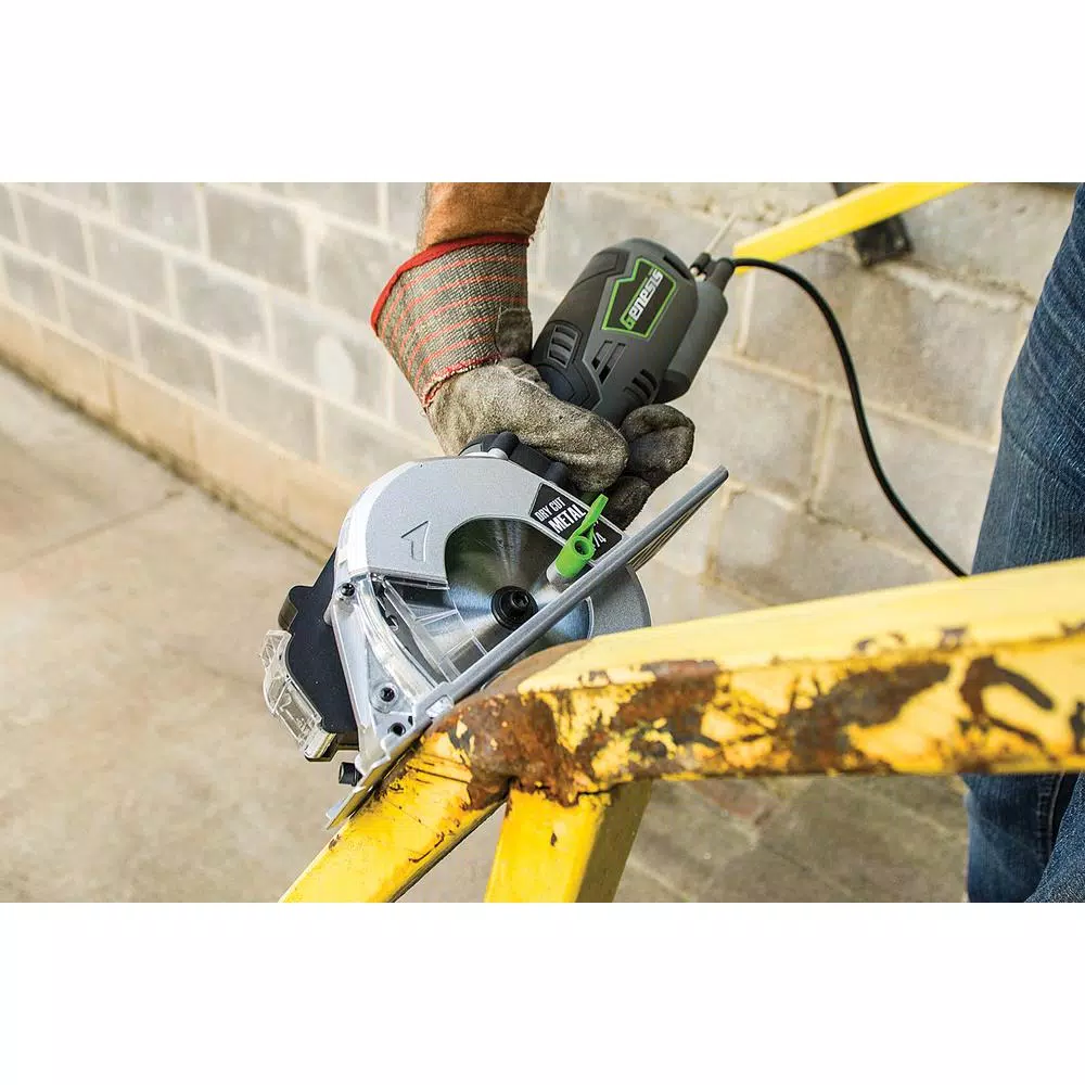 Genesis 4-3/4 in. 24-Teeth Carbide Tipped Metal-Cutting Circular Saw Blade
