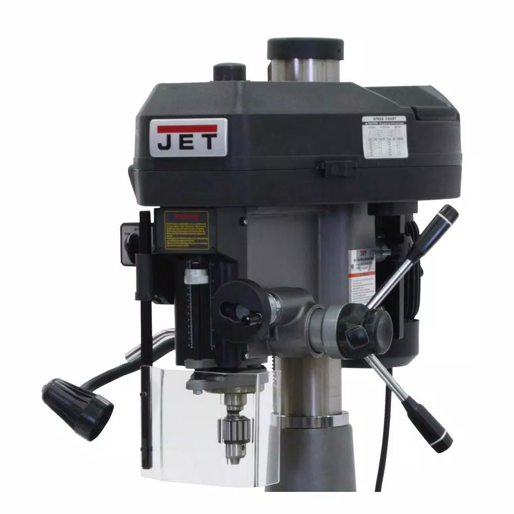 Jet JMD-18 Mill/Drill Press with Newall DP700 DRO - 1/2 in. Chuck Benchtop Power Tool