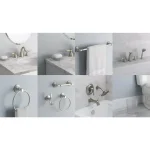 Delta Mandara 3-Piece Bath Hardware Set, SpotShield Brushed Nickel thumbnail 12
