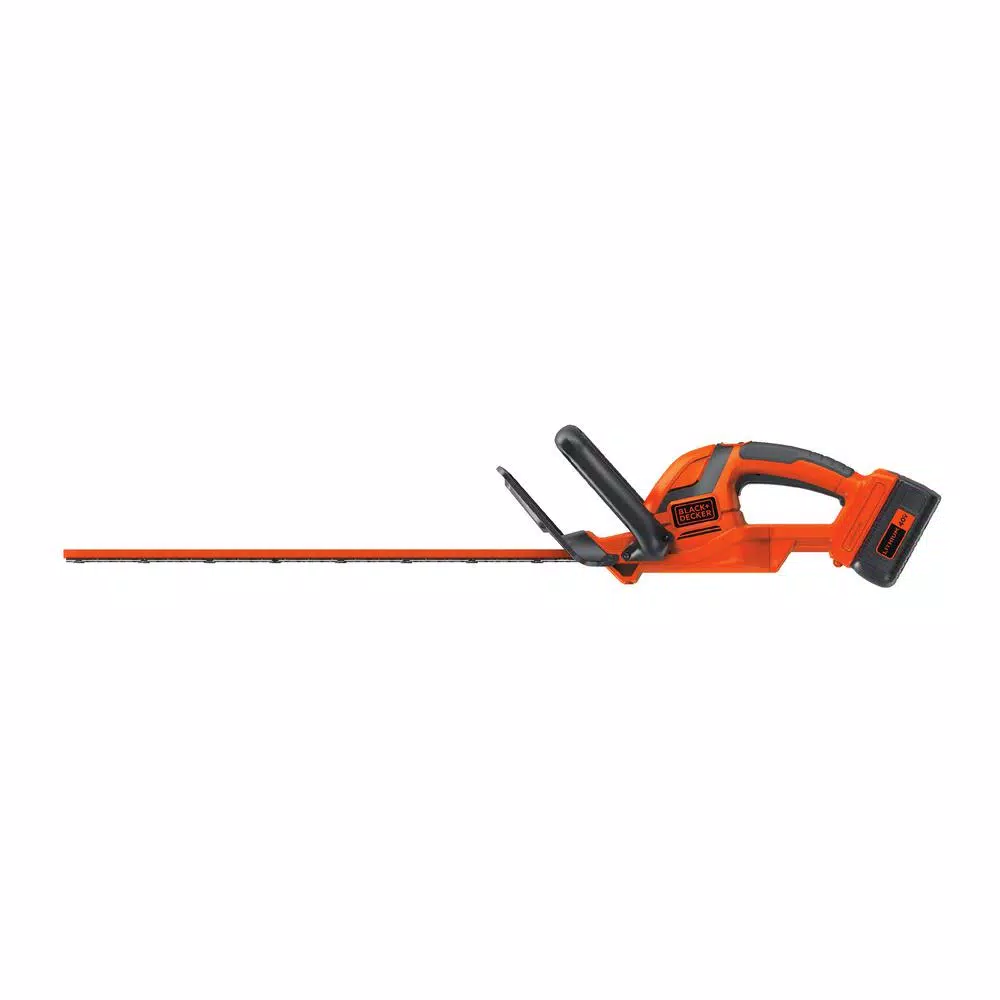 BLACK+DECKER 40V Lithium-Ion Cordless Hedge Trimmer with 22 in. Dual-Action Blade, Battery and Charger Included