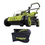 Sun Joe 17 in. 48V iON+ Cordless Electric Walk Behind Push Lawn Mower (Tool Only) thumbnail 1