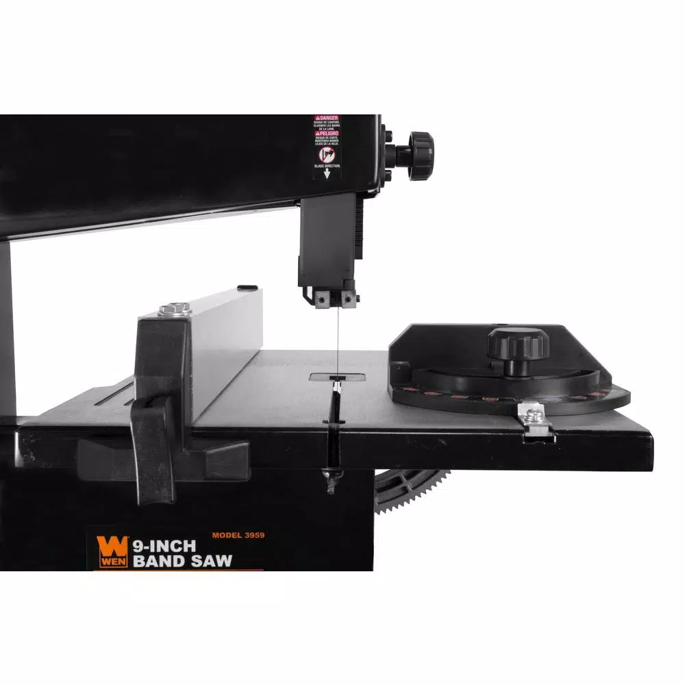 WEN 9 in. Benchtop Band Saw, 2.5 Amp, 1/3 HP Corded Vertical Band Saw