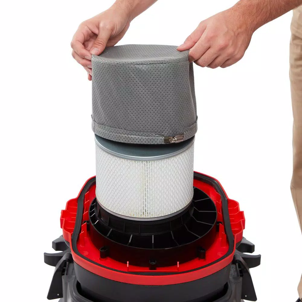 RIDGID 14 Gallon 2-Stage HEPA Commercial Wet/Dry Shop Vacuum, 11.5 Amp