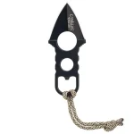 Camillus Heater Boot Neck Knife, 440 Stainless Steel Double Edge Dagger with Bottle Opener thumbnail 1