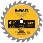 DEWALT ATOMIC 4-1/2 in. 24-Tooth Carbide Circular Saw Blade (2-Pack) thumbnail 2