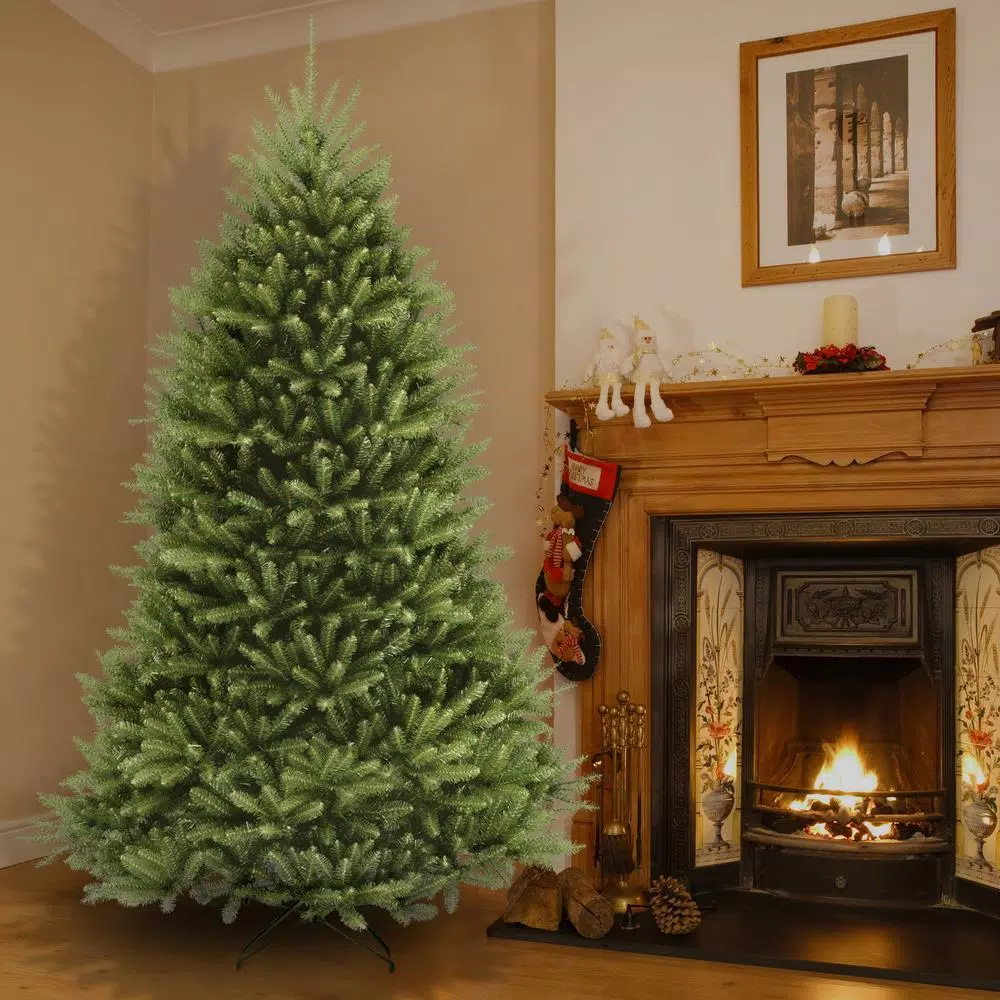 National Tree Company 6.5 ft. Dunhill Fir Hinged Artificial Christmas Tree with Metal Stand