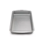 Unbranded 9 x 13 in. Aluminum Rectangle Cake Pan with Pebble Pattern thumbnail 3