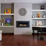 Utopia Alley 28" Oversized Roman Numeral Wall Clock, Gray Wood Finish & Metal Face thumbnail 6