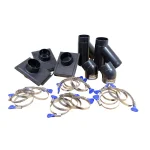 POWERTEC 70200 2-1/2 in. 3-Machine Dust Collection Kit with Blast Gates and Fittings thumbnail 1
