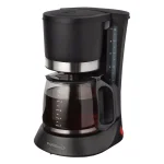 PREMIUM 10-Cup Drip Coffee Maker with Glass Carafe and Pause to Pour Function, Black thumbnail 1