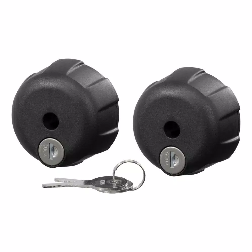 CURT Tray-Style Bike Rack Locking Knobs Replacement Set (2-Pack)