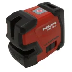 Hilti PM 2-L Line Laser Level, 100 ft. Range, Red Beam, Self-Leveling thumbnail 2