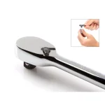 Tekton 1/4 Inch Drive x 6 Inch Ultra-Compact 90-Tooth Ratchet thumbnail 4