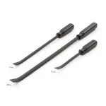 TEKTON 3-Piece Angled Tip Handled Pry Bar Set, 12 in., 17 in., and 25 in. thumbnail 2