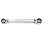 GearWrench QuadBox Ratcheting Wrench, Metric, 9mm/11mm/14mm/15mm thumbnail 1