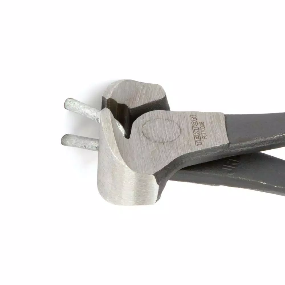 TEKTON 8 in. End Cutting Pliers with Induction Hardened Blades