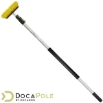 DocaPole Medium Bristle Deck Brush with 5-12 ft. Telescopic Extension Pole thumbnail 2