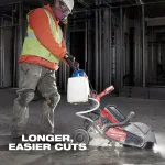 Milwaukee MX FUEL 14 in. Cut-Off Saw Cart with Gravity Feed Water Tank thumbnail 3