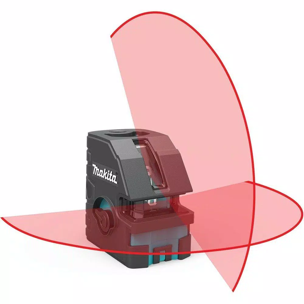 Makita SK104Z Self-Leveling Cross-Line Laser Level, Red