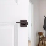 Kwikset Ladera Venetian Bronze Exterior Entry Door Lever with SmartKey Security thumbnail 5