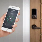 Kwikset SmartCode 916 Z-Wave Smart Deadbolt with SmartKey Security, Satin Nickel thumbnail 9