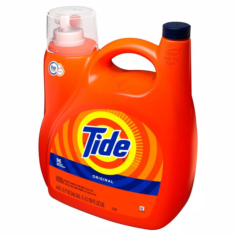 Tide Original Scent HE Liquid Laundry Detergent, 150 oz (96 Loads)