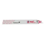 Milwaukee TORCH 9 in. 10 TPI Metal Cutting Reciprocating Saw Blades, Tough Neck & Grid Iron Design (5-Pack) thumbnail 1