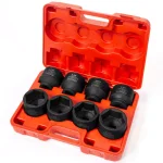 Stark 3/4 in. Drive SAE Shallow Impact Socket Set, 8-Piece Jumbo Set thumbnail 2