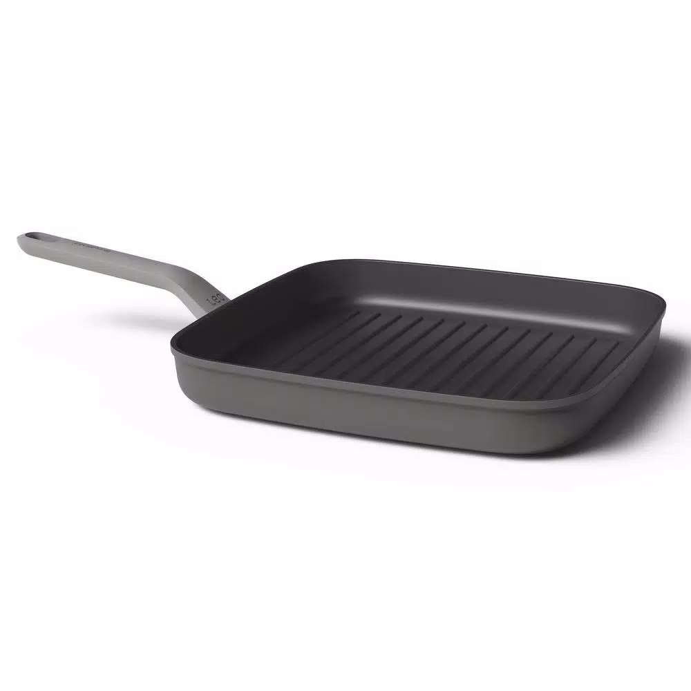 BergHOFF Leo 11 in. Aluminum Nonstick Square Grill Pan, Grey