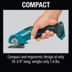 Makita 12V Max CXT Cordless Multi-Cutter, Lithium-Ion (Tool Only) thumbnail 6