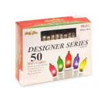 Brite Star Designer Series 50-Light Multi-Color Mini Light Set with White Wire (Set of 2) thumbnail 2