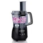 Hamilton Beach Stack & Snap 4-Cup Compact Food Processor, 5-Speed, Black thumbnail 7