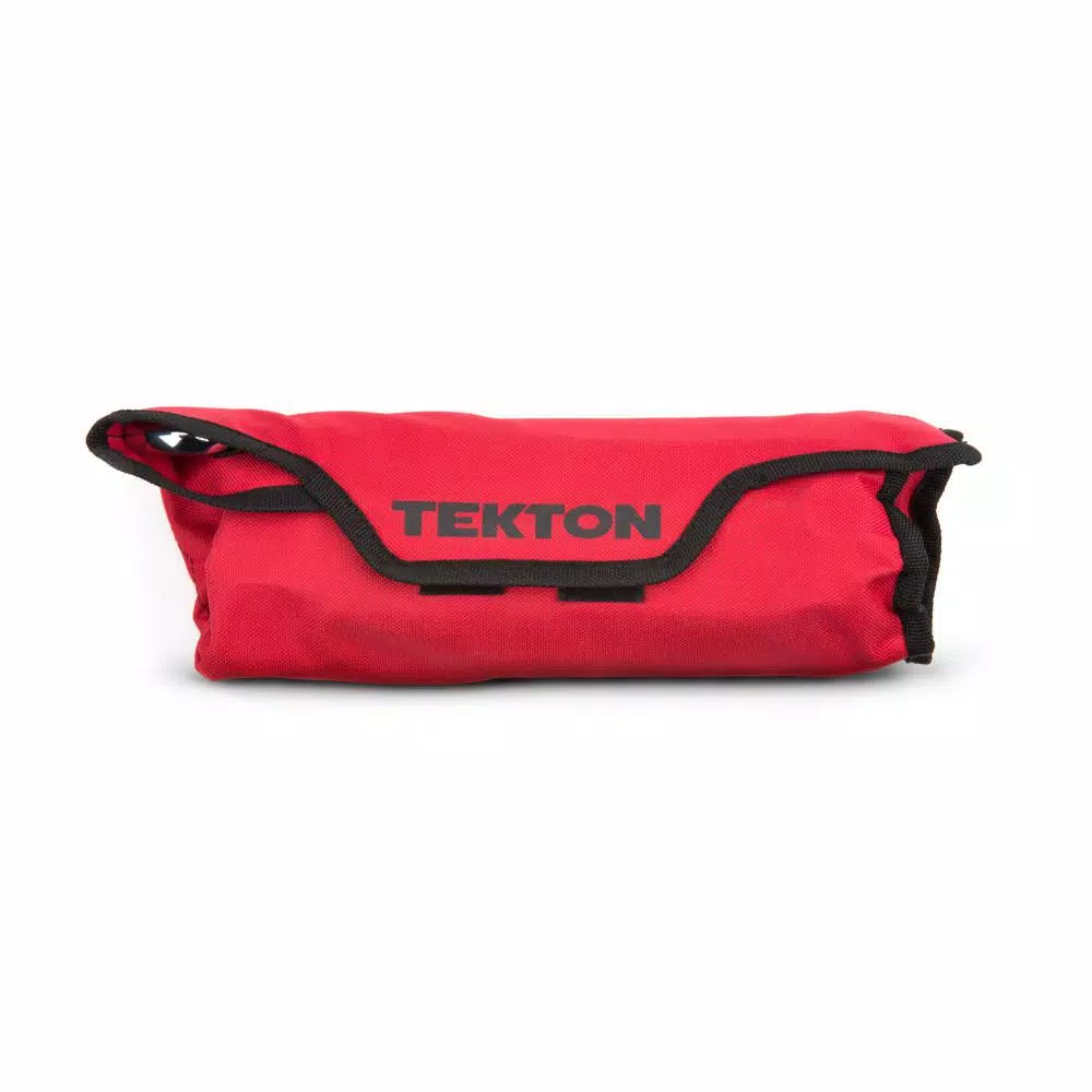 TEKTON 15-Pocket Combination Wrench Roll-Up Pouch, 8 mm to 22 mm