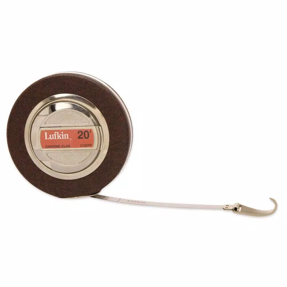 Lufkin Crescent Lufkin Artisan Diameter Nubian Tape Measure, 3/8 in. x 20 ft.