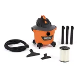 RIDGID 9 Gal. NXT Wet/Dry Shop Vacuum, 4.25 Peak HP with Dual-Flex Locking Hose and Accessories thumbnail 1